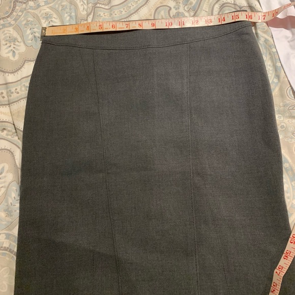 Grey pencil skirt - Picture 7 of 9